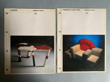 Gaetano Pesce Catalogue Cassina Sansone + Tramonto a NY '80