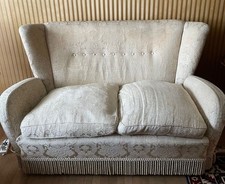 Divano vintage in tessuto