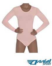 Body danza classica in cotone manica lunga. Anniel art.8100 Made in Italy