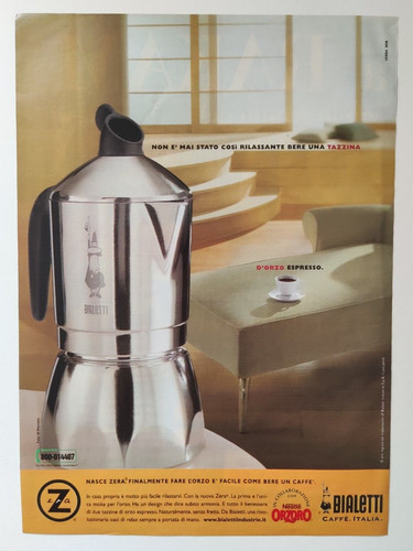 Pubblicita bialetti zera - pubblicita',