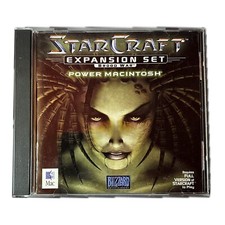 Starcraft Brood War Mac Os gioco Power Macintosh Blizzard 1999 Apple inglese