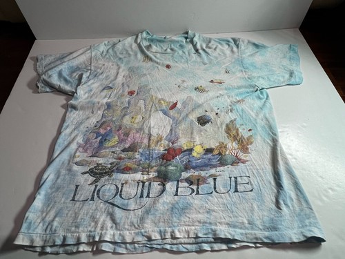 Camicia vintage blu liquido - camicia,