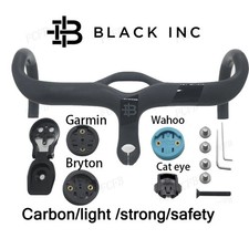  Manubrio e stelo bici da strada carbonio percorso interno integrato 28,6mm 