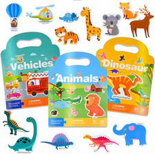 Confezione Da 3 Libri Adesivi