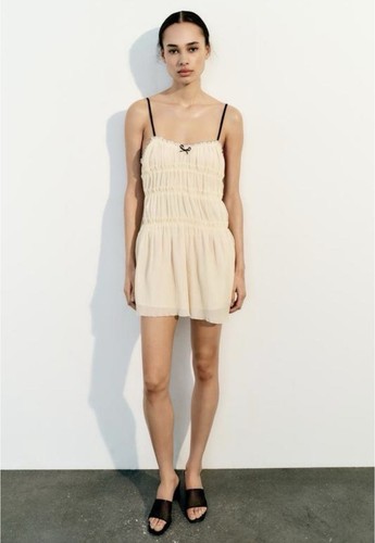 Nuovo abito donna zara panna - donna,