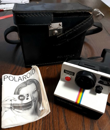 Vintage polaroid camera - polaroid, land