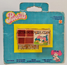 POOCHIE NOTEBOX I MIEI APPUNTI SEGRETI VERY RARE MATTEL VINTAGE 1983 NEW IN BOX