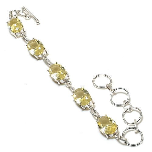 Bracciale solitario con pietre