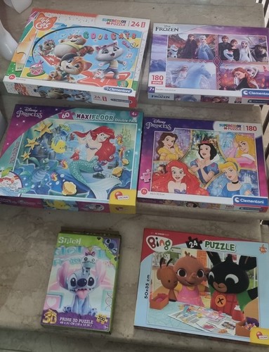 Lotto vari puzzle - e, gioco