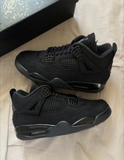 Nike Air Jordan 4 "Black Cat" FV5029-010 Uomo più taglie nuove spedizione 11/28