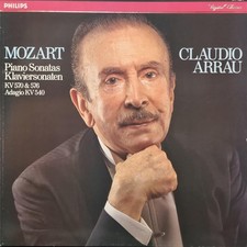 Mozart - Sonate Per Pianoforte KV 570 & 576 / Claudio Arrau - LP
