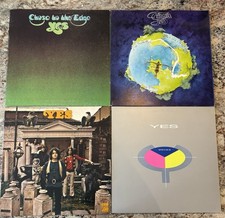 Lot Of 4 Yes Vinyl LP Albums