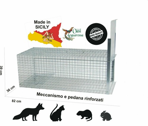 Gabbia trappola max - max, per