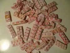 LOTTO 2000 NUMERINI CUCIRE MARCA BIANCHERIA ASILO CASA RIPOSO OSPEDALE COLONIA