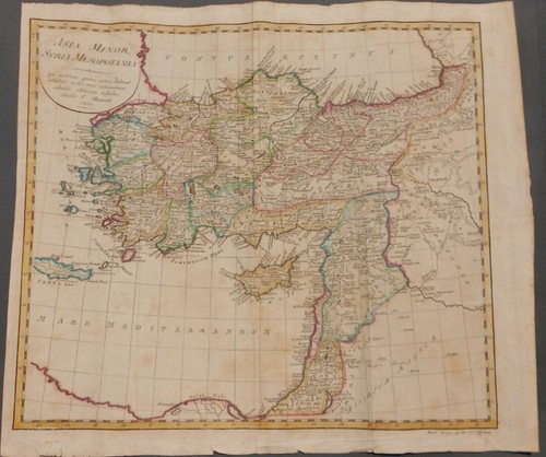 Carta geografica asia - carta, minor