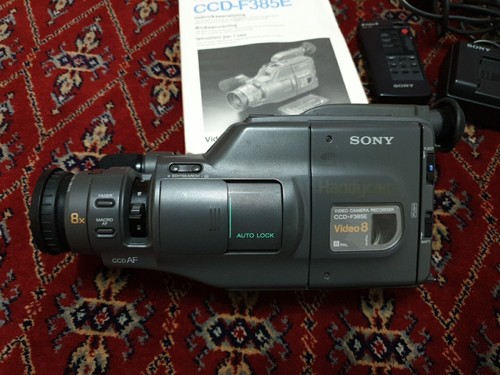Videocamera 8mm sony - videocamera,