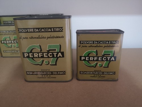 Scatola latta polvere - scatola,