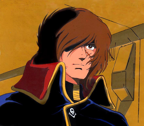 Ultimate captain harlock - captain, anime
