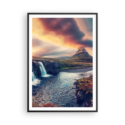 Poster 70x100cm cascata cielo - poster,