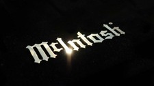 Sticker Label Logo McIntosh Gold MC275 MC2152 60th 70th MC611 MC2KW MC1.2KW Amp
