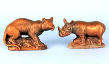 VINTAGE ALMAR METAL ARTS TIGRE