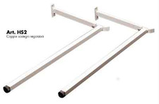 COPPIA STAFFE PIEDI MENSOLA X