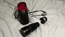 Takumar SMC 300mm F/4 telephoto lens M42 thread mount w/tripod mount (near mint)