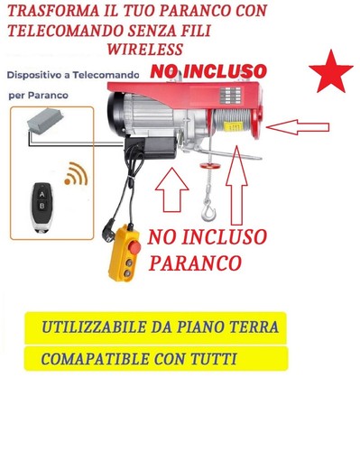 Paranco elettrico leva - elettrico,