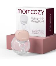 Momcozy S9 Pro Tiralatte Elettrico Portatile con Display a LED (Rosa)