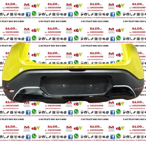 Paraurti posteriore smart 1 - posteriore, #1