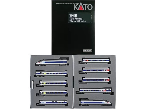 Kato 1431 tgv reseau car - 10-1431,