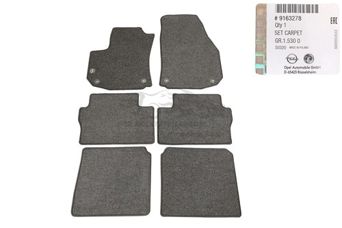 Kit tappetini originali opel - kit,
