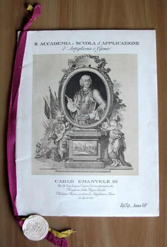 Calendario 1929 accademia e - 1929_r.,