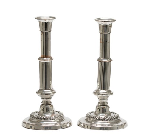 Coppia antichi candelabri - antichi,