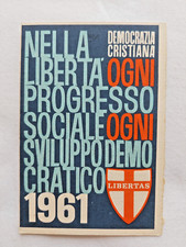 Tessera 1961 DC DEMOCRAZIA