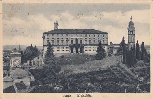 Cartolina udine friuli - cartolina,