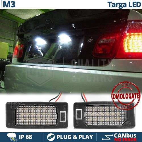 Luci targa full - 2, per