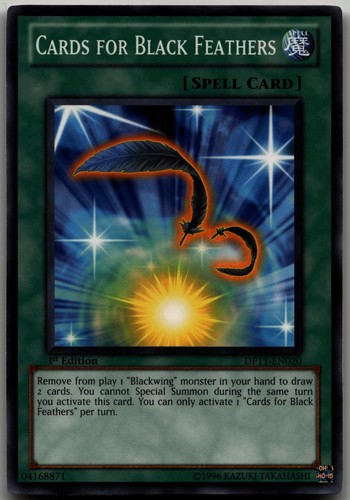 Carte per piume nere duellanti - carte,