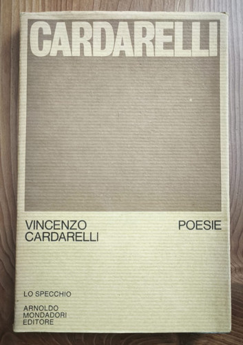 Vincenzo cardarelli poesie - vincenzo, cardarelli,