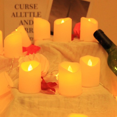 Candele romantiche addobbi - candele,