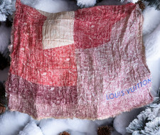 sciarpa grande louis vuitton edizione limitata - misto seta/cashmere - 78x56 in