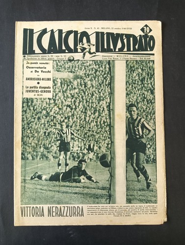 Rivista calcio illustrato - rivista,