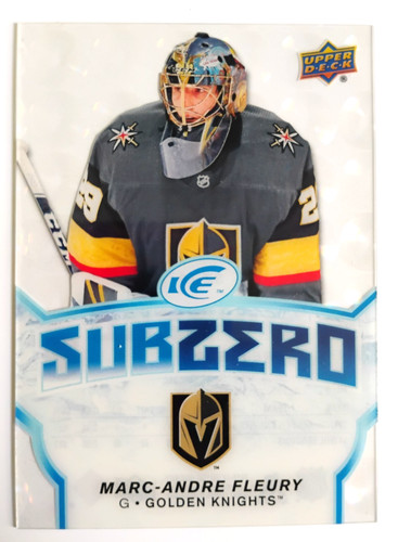 Upper deck ice - 19,