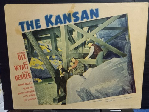 Lobby card 1943 kansan - card,