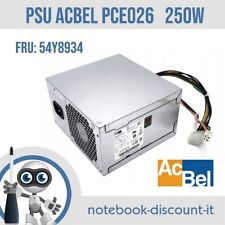 Alimentatore AcBel PCE026  Psu Per PC DEKSTOP  54Y8934  250w max  80Plus Bronze