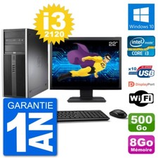 PC Tour HP 8200 Ecran 22" Core