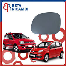 Specchietto Vetro Piastra Vetrino Specchio Per Fiat Panda 2009> 169-312 Sinistro