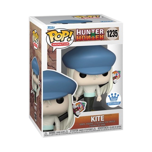 Hunter kite with - hunter, gun