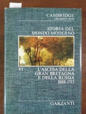 Storia del mondo moderno vol