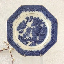 Blue Willow plate, appetizer -